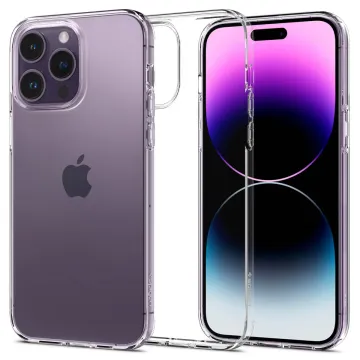 Pouzdro Spigen Liquid Crystal iPhone 14 Pro Max čiré