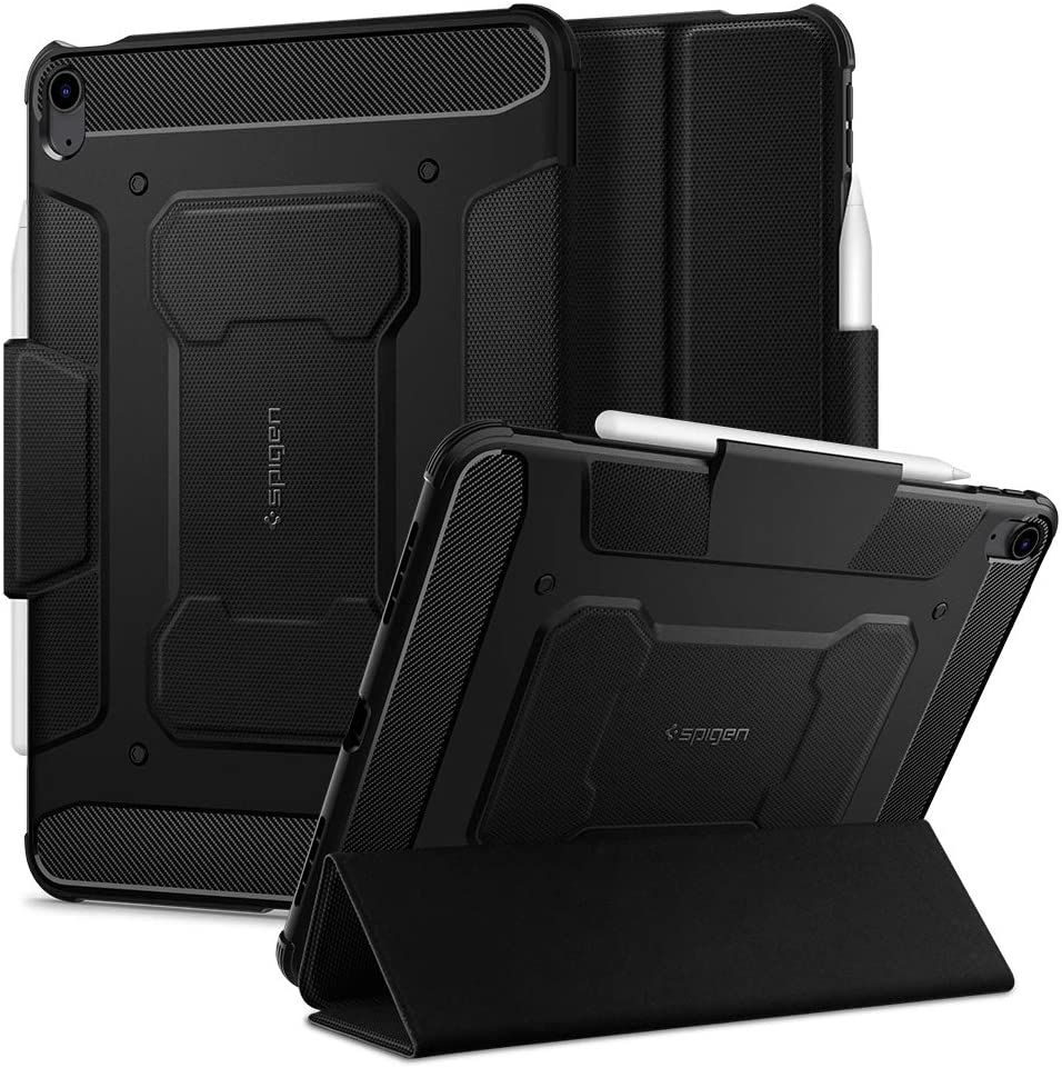 Spigen Rugged Armor Pro iPad Air 2020 Black Spigen Rugged Armor Pro iPad Air 2020 Black