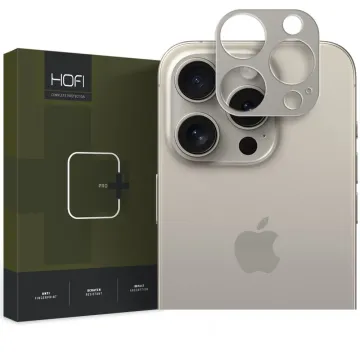 Ochrana fotoaparátu HOFI ALUCAM Pro+ na iPhone 15 Pro / 15 Pro Max titanium