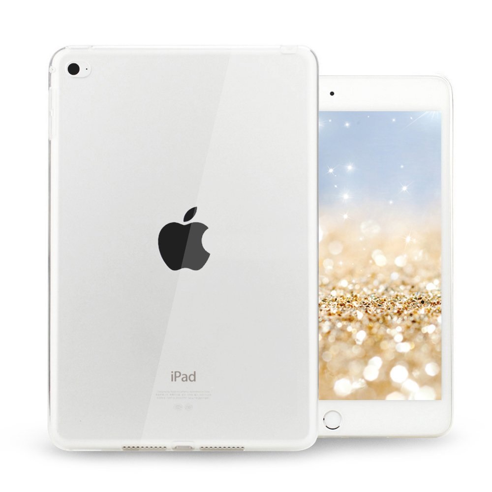 Silikonový průhledný čirý obal / kryt na Apple iPad mini 4 Silikonový průhledný čirý obal / kryt na Apple iPad mini 4