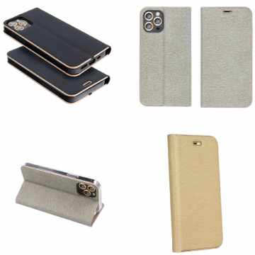 Forcell Luna Book Gold iPhone 12 Pro/12