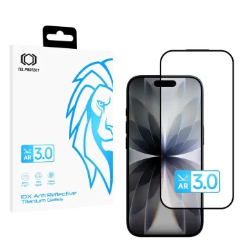 Tel Protect 10X AR 3.0 AntiReflective Titanium Glass iPhone 16 Pro Max