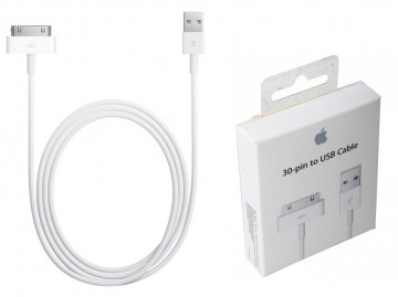 Originální USB kabel Apple 30-pin MA591 Originální USB kabel Apple 30-pin MA591