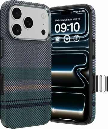 Benks ArmorPro Aurora 600D s MagSafe pro iPhone 17 Pro barevné