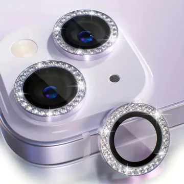 Tvrzené sklo Chief Max HARD DIAMOND Lens Glass iPhone 15 Plus / 15 stříbrné
