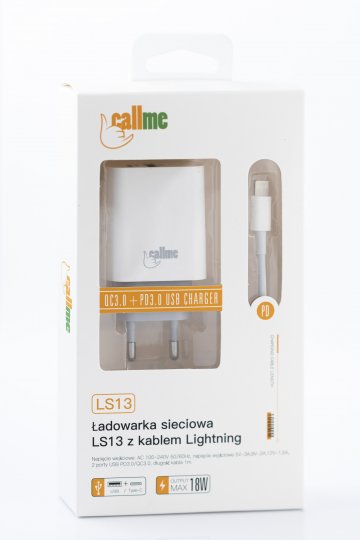 Nabíječka Callme LS13 s Lightning kabelem…