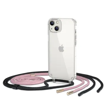 Pouzdro Tech-Protect FlexAir Chain iPhone 14 Plus Black & Pink