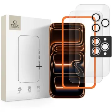Tech-Protect Easy Set+ 3-Pack iPhone 16 Pro Max / 17 Pro Max