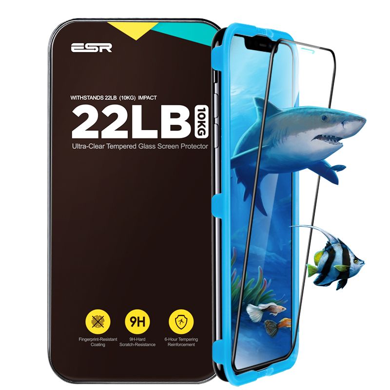 Tvrzené sklo ESR 22LB 3D Edge Guard na displej Apple iPhone XS/X + rámeček Tvrzené sklo ESR 22LB 3D Edge Guard na displej Apple iPhone XS/X + rámeček