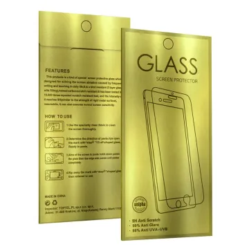 Tvrzené sklo Unipha Gold Glass iPhone 15 Pro / 15