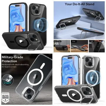 ESR Classic Hybrid se stojánkem a HaloLock pro iPhone 15