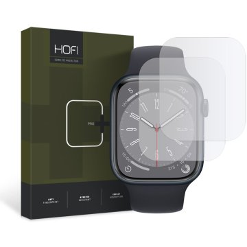Fólie HOFI HydroFlex Pro+ 2-PACK Apple Watch 4 / 5 / 6 / 7 / 8 / 9 / SE (41/40mm) čirá