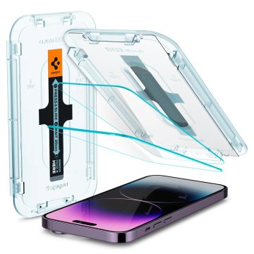 Spigen GLAStR EZ FIT 2-PACK iPhone 14 Pro čiré