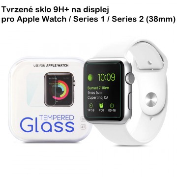 Tvrzené sklo PRO+ 9H na Apple Watch Series 3/2/1 (38mm) Tvrzené sklo PRO+ 9H na Apple Watch Series 3/2/1 (38mm)