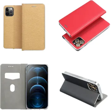 Forcell Luna Book Silver iPhone 12 Pro Max