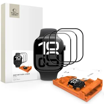 Tech-Protect Easy Set Flex+ hybridní sklo pro Apple Watch 10/11 42mm