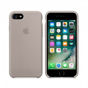 Silikonový kryt Apple Silicone Case iPhone 8/7 Oblázkový (Pebble) Silikonový kryt Apple Silicone Case iPhone 8/7 Oblázkový (Pebble)