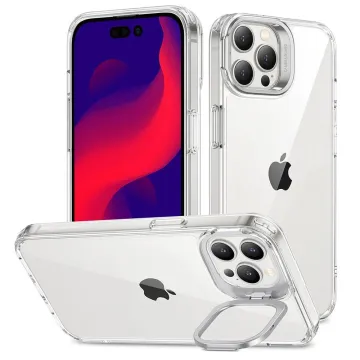 Pouzdro ESR Classic Kickstand iPhone 14 Pro Max čiré