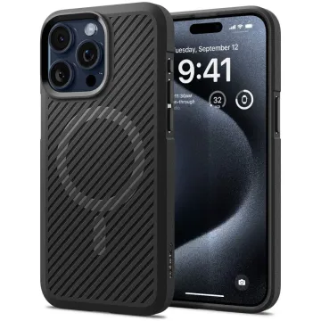 Pouzdro Spigen Core Armor MagFit s MagSafe pro iPhone 15 Pro černé