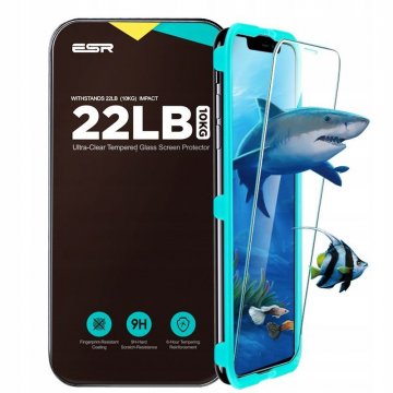 Tvrzené sklo ESR 22LB Glass Film na displej Apple iPhone XS/X + rámeček Tvrzené sklo ESR 22LB Glass Film na displej Apple iPhone XS/X + rámeček