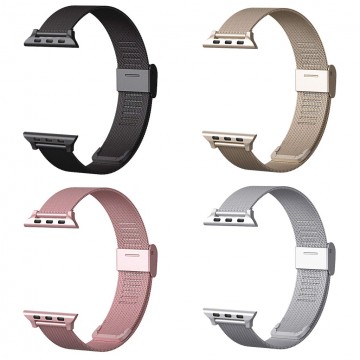 Ocelový řemínek MILANESE CLASSIC pro Apple Watch Series 4/5/6/SE (40mm) Ocelový řemínek MILANESE CLASSIC pro Apple Watch Series 4/5/6/SE (40mm)