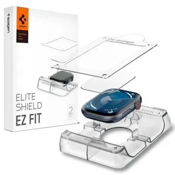 Spigen Elite Shield EZ FIT 2-Pack Apple Watch Series 11/10 (42mm) čirá